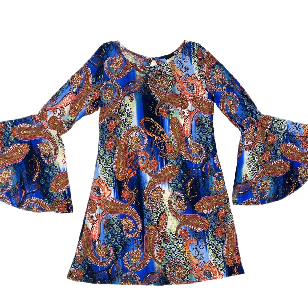 Ariella Dress with Bell Sleeves